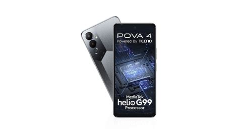 Tecno Pova 4 With 6,000mAh Battery, MediaTek Helio G99 SoC Launched in ...