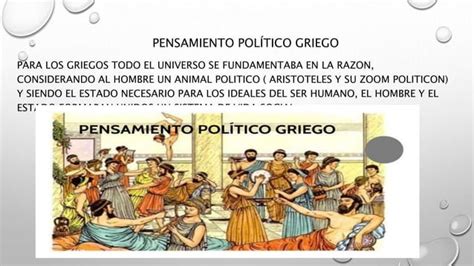 El Pensamiento Politico De La Antigua Grecia Pptx