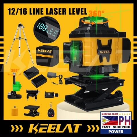 Minggold Shop Keelat Lines Lines Adjustable Laser Level Rotary