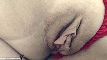 Stepmom With A Puffy Pussy And Big Labia Feels Awkward At The First Sex With Her Stepson