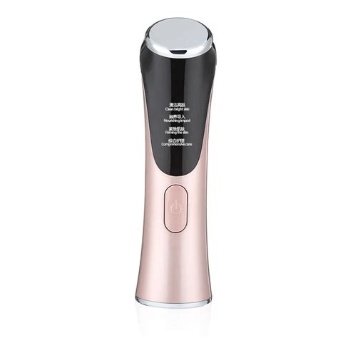Ems Micro Current Beauty Instrument Hot Cold Facial Massager Ion Phototherapy Lifting Firming