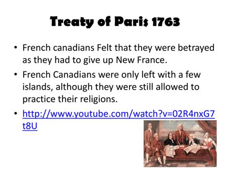 Treaty of Paris 1763