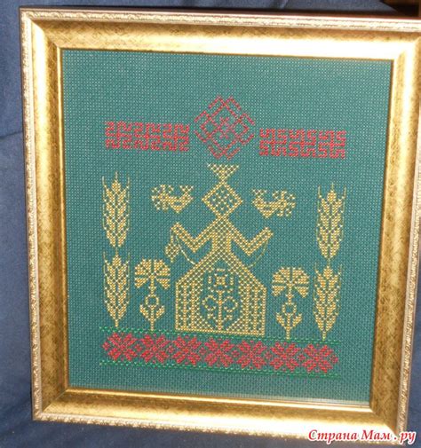 *Что можно вышить на зелёной канве? - Вышивка и все о ней - Страна Мам