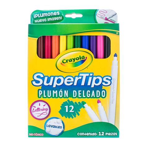 Plumones Lavables Crayola Con Aroma Pzas Walmart