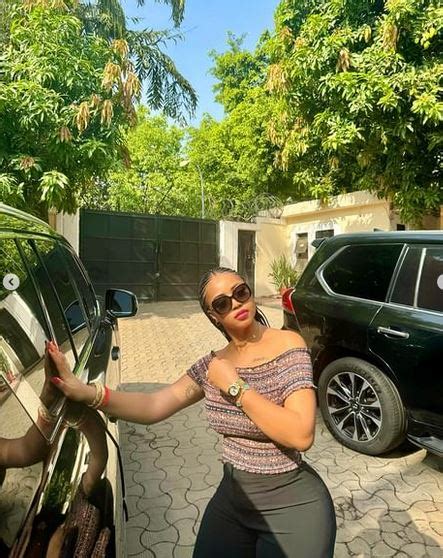 Actress Regina Daniels Shares Photos Of Her Husband鈥檚 Garage