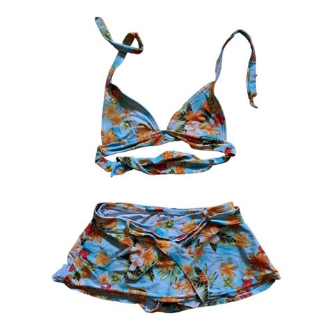 Coconutgirl Gyaru Glittery Y K Skirt Bikini Depop