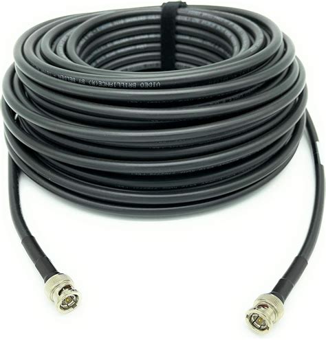 Amazon Av Cables G G Hd Sdi Bnc Cable Belden A Rg Black