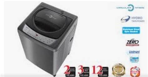 1111 Sales Toshiba Top Load Washing Machine 10kg Aw H1100gmmesin