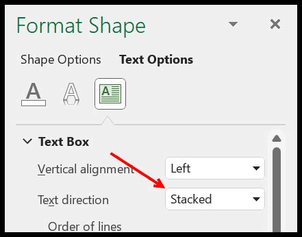 How To Write Type Vertically In Excel