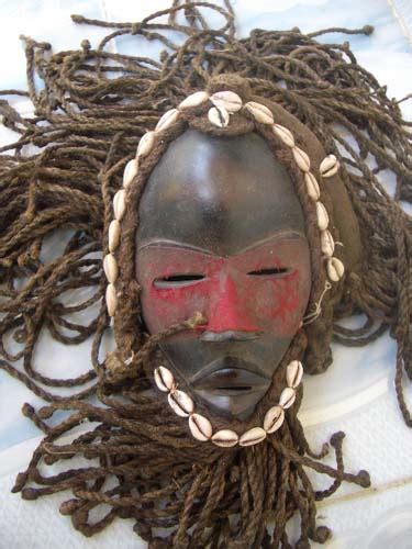 African Mask Dan Tribe