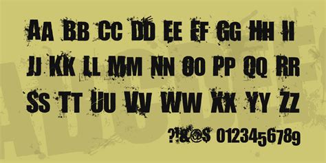 living hell font  fonts