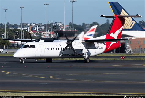 VH SBI QantasLink De Havilland Canada DHC 8 315Q Dash 8 Photo By