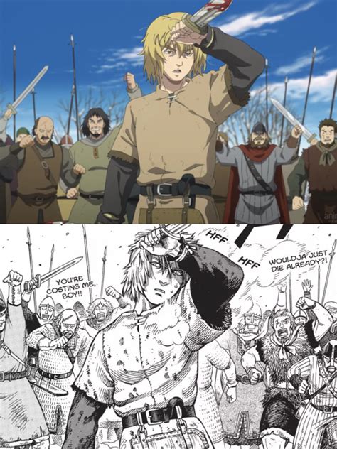 Thorfinn Comparison Ilustraciones Dibujos De Anime Arte Manga