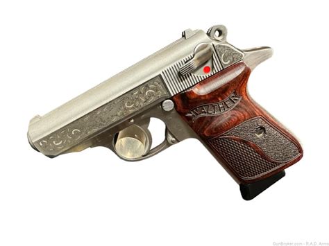 Rare 1 Of 400 Walther Ppk S Premier Gold Edition Lnib 2 Mags 380 Engraved Semi Auto Pistols