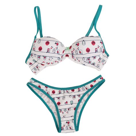 Conjunto Juvenil Em Microfibra Estampada Lingerie Br