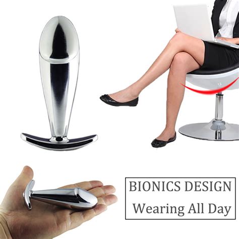 Metal Anal With Diamond Steel Jeweled Butt For Women Wearing All Day Toys Beginner Medium Adult