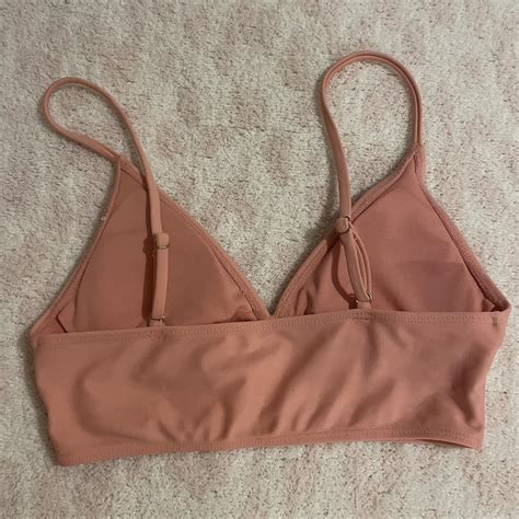 Super Cute Orange Bikini Set Super Supportive Top Depop