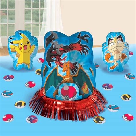 Pokemon Birthday Party Table Centerpiece Decorations | Birthday Wikii