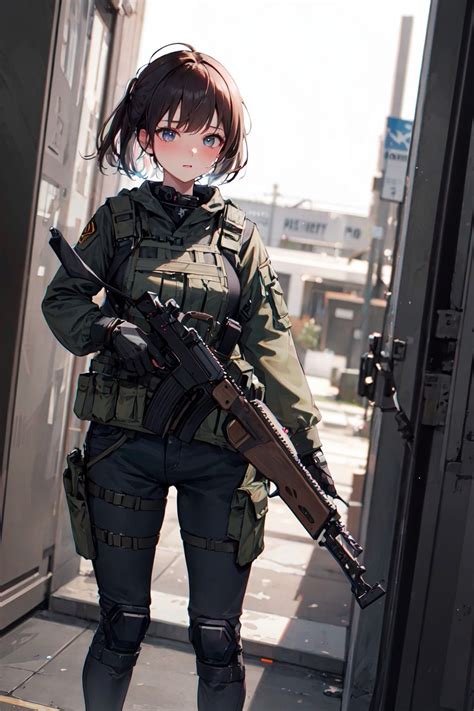 Anime Military Military Women Anime Warrior Warrior G