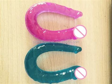 Dildo Anal Ganda Transparan Untuk Seks Buy Dildo Anal Vagina Anal Vagina Dildo Merah Muda