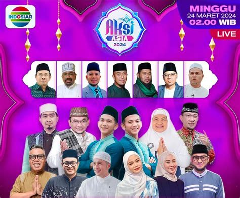 Jadwal Acara Indosiar Hari Ini Minggu 24 Maret 2024 Ada Live Aksi Asia