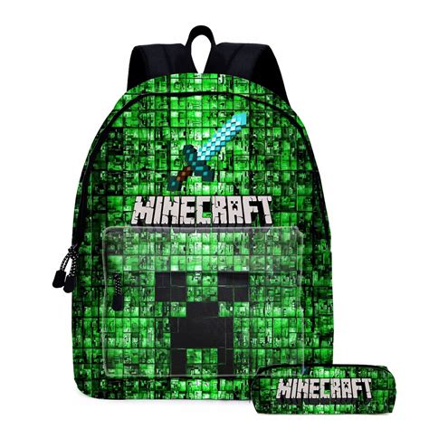 Plecak szkolny dla Minecraft 1 3 kl piórnik 12570816253 oficjalne