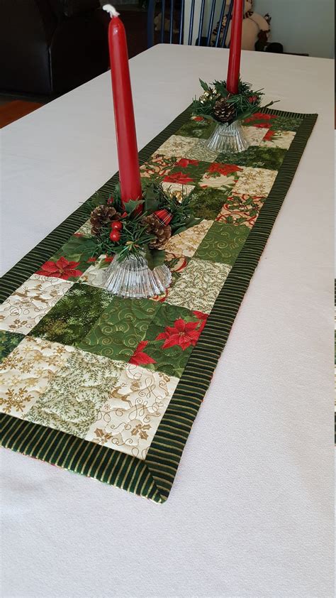 Quilted Christmas Table Runner Patterns