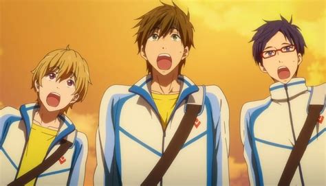 pin  xyzia shryxian   iwatobi swim club swim club  anime