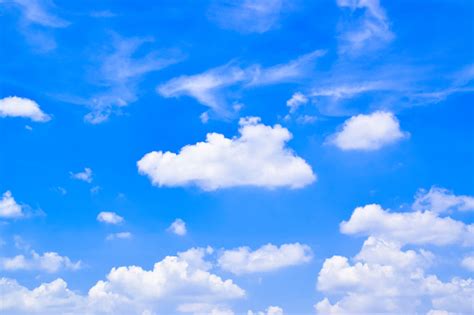 blue sky  white clouds stock photo  image  abstract
