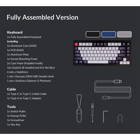 Keychron Q Black Qmk Hot Swap Red Switch Ansi