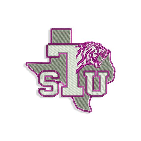 Texas Southern Tigers Embroidery design files