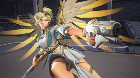 How To Get The Winged Victory Mercy Skin In Overwatch 2s Battle For Olympus Event