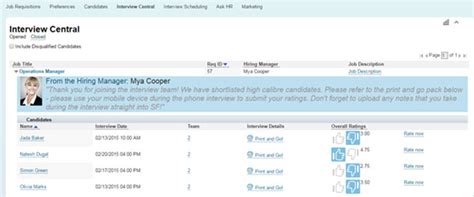 Easy Ways To Set Up Interview Central In Successfactors