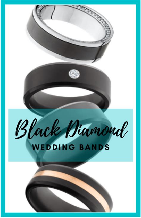 black diamond wedding bands with the words, black diamond wedding bands ...