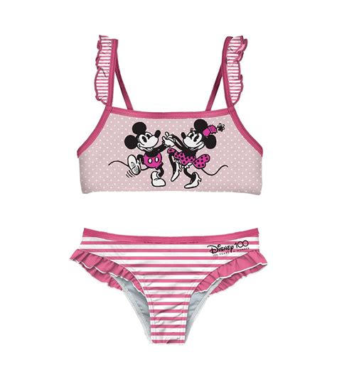 Bikini para niñas 2pc Disney 100 Minnie
