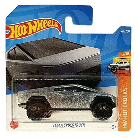 Buy Hot Wheels Tesla Cybertruck HW Hot Trucks 3 10 HCV57 Short