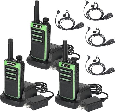 Amazon Retevis Rb Fast Charging Walkie Talkies Pack With