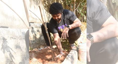 raghu master accepts green india challenge telangana today