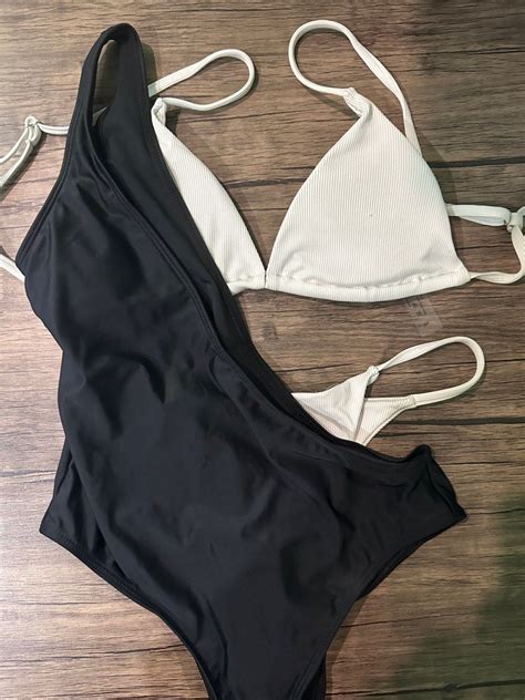 Three Piece Bikini Women S Fashion Swimwear Bikinis Swimsuits On