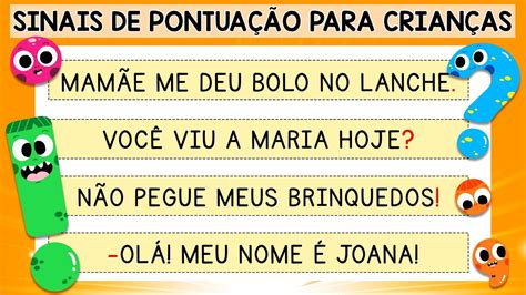Ditado De Frases Com Pontuação