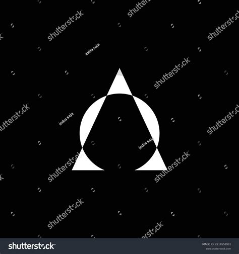 Alpha Omega Logo Icon Vector Stock Vector Royalty Free 2218558901