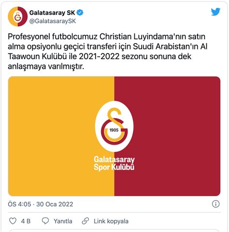 Galatasaray Christian Luyindama Y Al Taawon A Kiralad Internet Haber