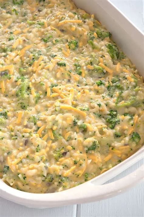 Cream Of Broccoli Mushroom Casserole