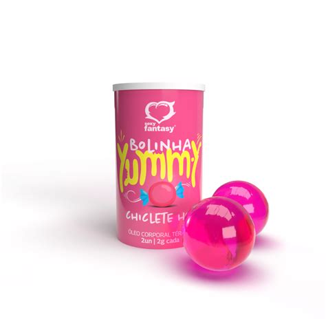 Bolinha Yummy Chiclete Hot Sex Shop Fascina O