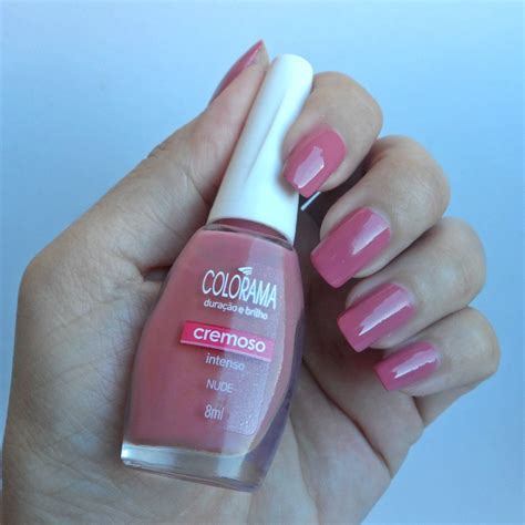 Esmalte Nude Intenso Colorama Manicure Bapho E Elegante Da Semana