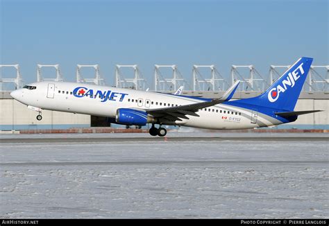 Aircraft Photo Of C Ftcz Boeing 737 8as Canjet Airlines