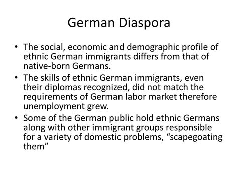 Ppt German Diaspora Powerpoint Presentation Free Download Id2145617