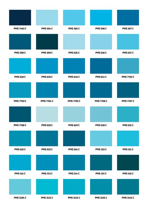 Pms Color Chart Coloring
