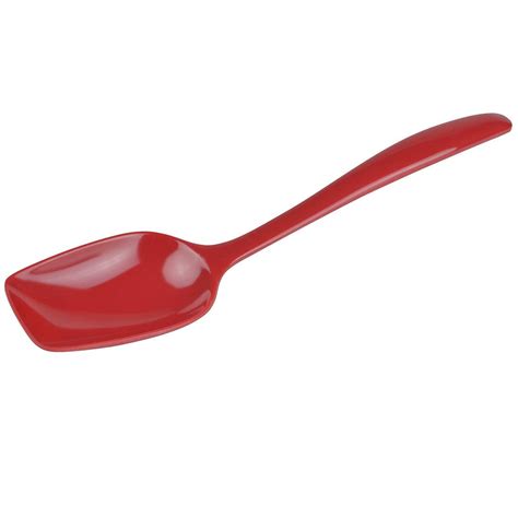 Gourmac Red Melamine Spoon 10