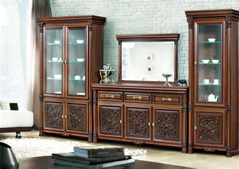 Комод с сервантом для гостиной 91 фото